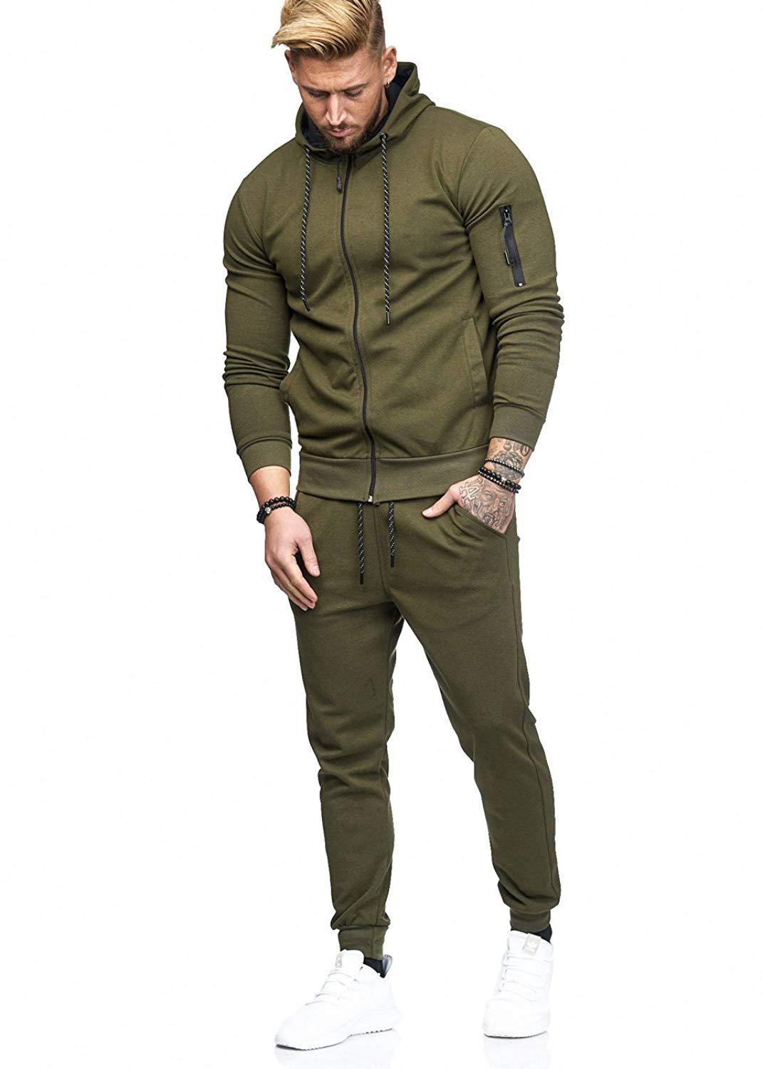 Men's sports suit fitness casual wear