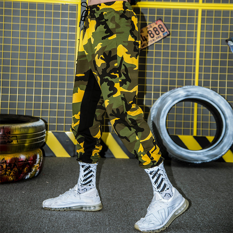 Loose Guard Pants Trendy Footwear Overalls Camouflage