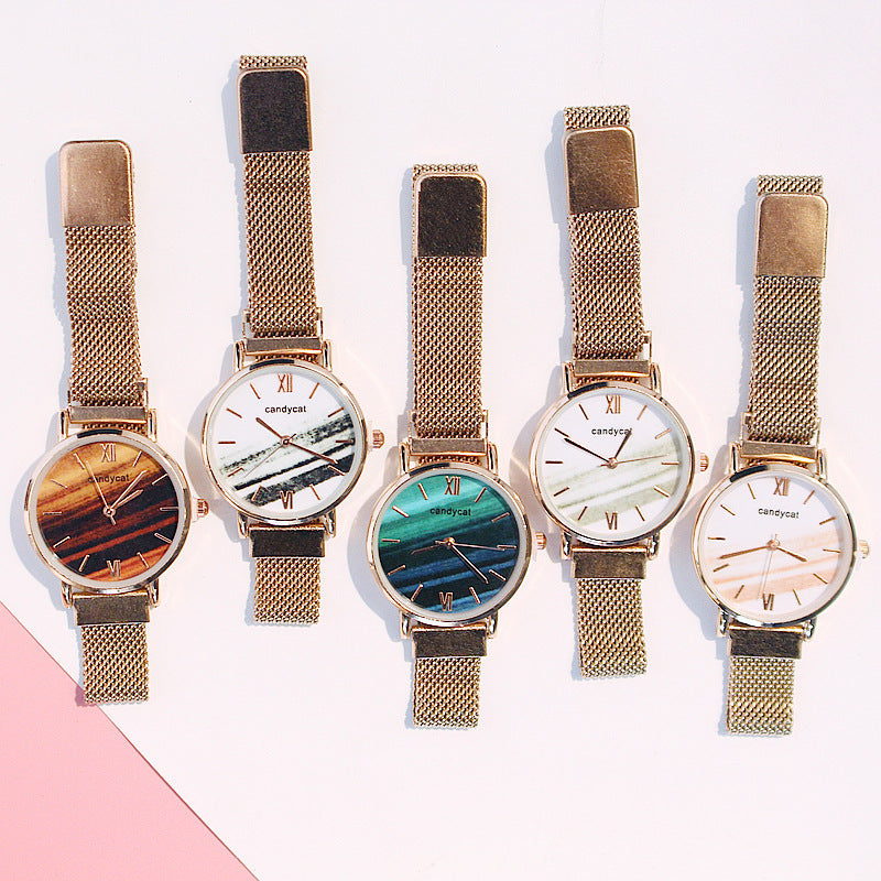 Women's Fashion Elegance Retro Marble Watch