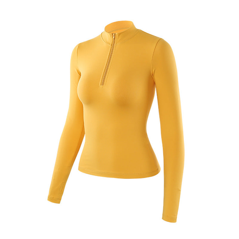 Women's Tight Fitness Exercise Long Sleeve Yoga Wear